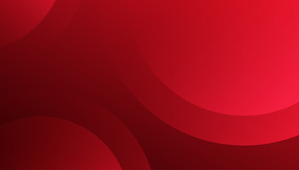 Red geometric background. Dynamic shapes composition. Vector illustration