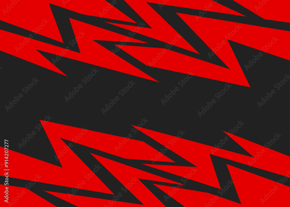 Canvas Prints Abstract background with geometric spike pattern and with some copy space area