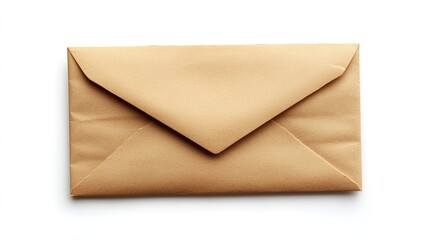  Classic Envelope with a Simple Design on a White Background