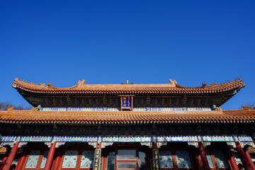 Obraz premium The Hall of Dispelling clouds in Summer Palace, Beijing.
