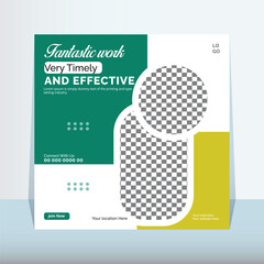  Modern social media business banner template sale backgrounds for corporate business flyer 