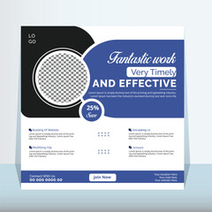 Social Media Modern social media business banner template sale backgrounds for corporate business flyer 