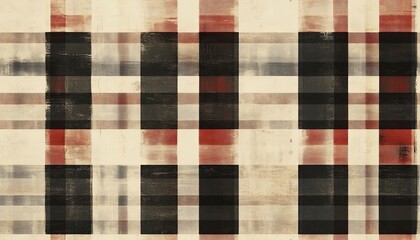 Abstract Plaid Pattern Background.