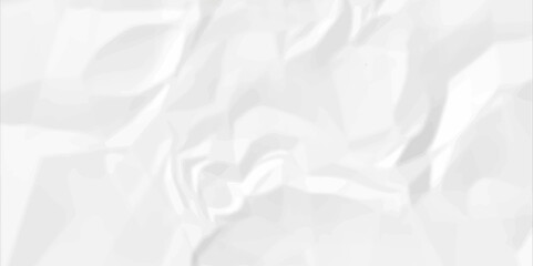 White wrinkly backdrop paper background. panorama grunge wrinkly paper texture. White crumpled and top view textures can be used for background of text or any contents.