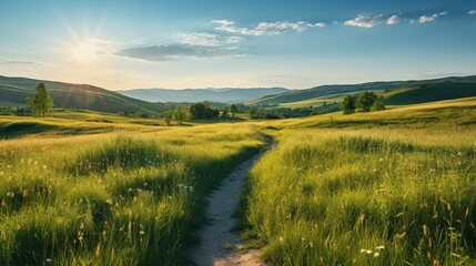 Tranquil Countryside Path