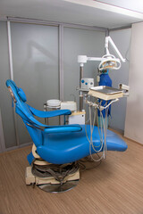 equipped dental clinic chair