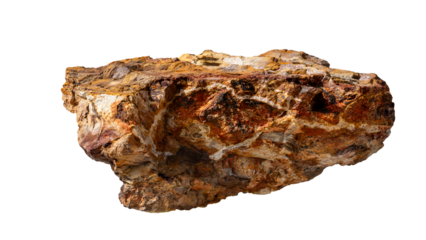 stone isolated on white