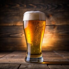 Celebrating Good Times with a Cold, Refreshing Craft Beer in a Pint Glass