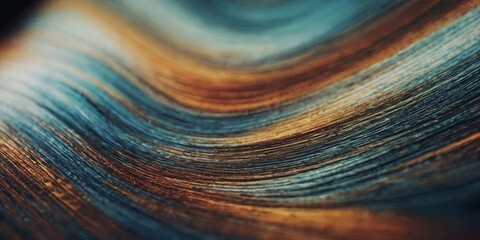 A close up of a piece of fabric with a wave pattern