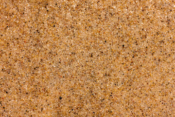 Looking straight down onto the wet beach sand at Kohler-Andrae State Park, Sheboygan, Wisconsin