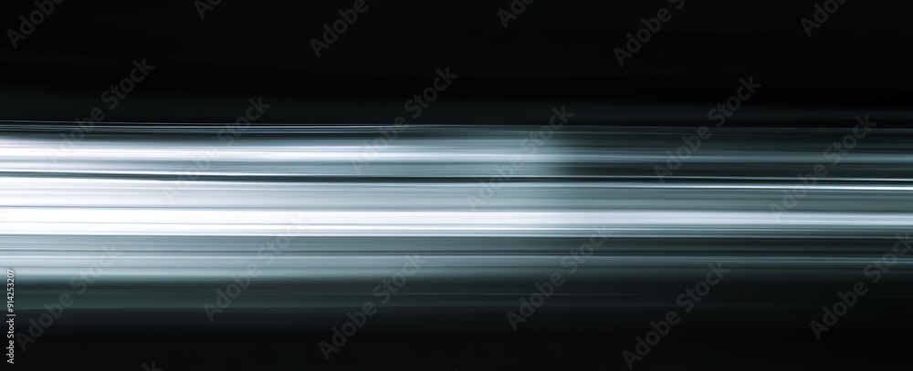 Aufkleber motion blur effect in the dark with abstract light trails