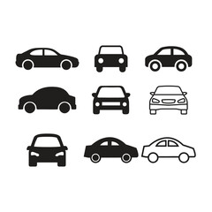 Car icon set vector illustration design 