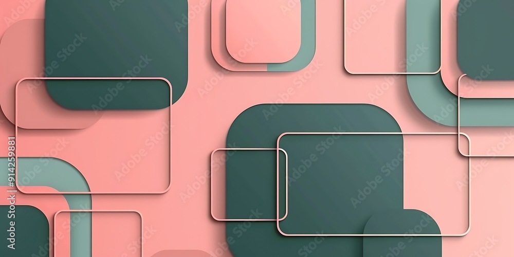 Poster abstract background with lines, squares and,background for presentation.