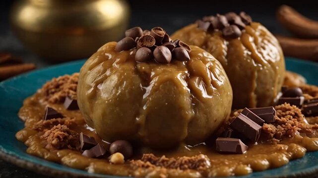 Rellenos de pl&aacute;tano, banana balls traditional food of Guatemala
