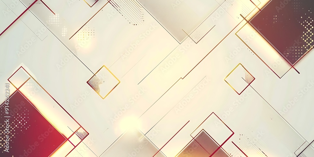 Poster abstract background with lines, squares and,background for presentation.