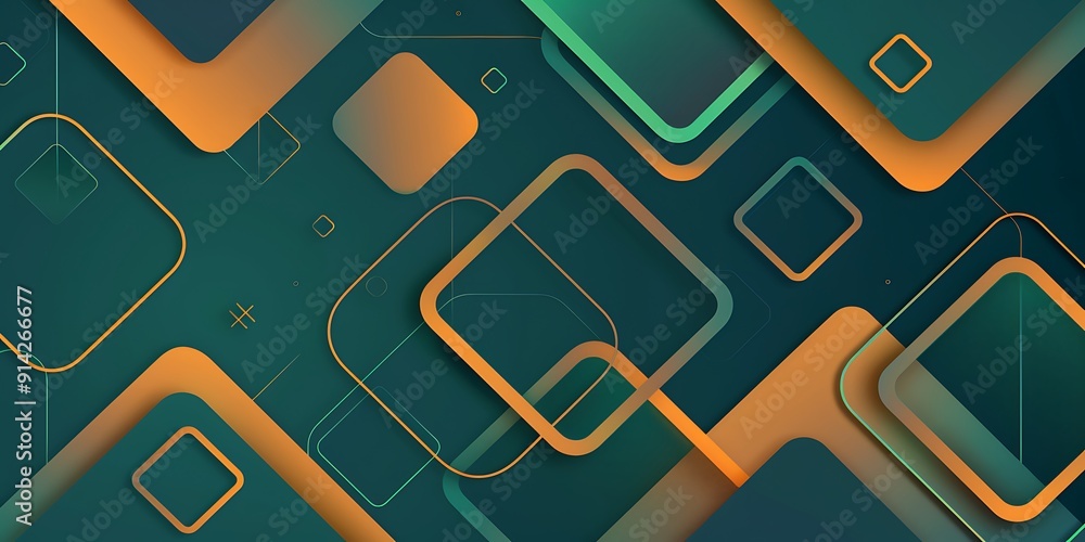 Poster abstract background with lines, squares and,background for presentation.