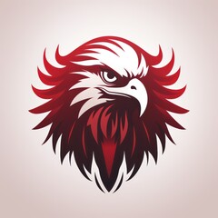 animal icon and logo on a white background Created with Generative AI technology