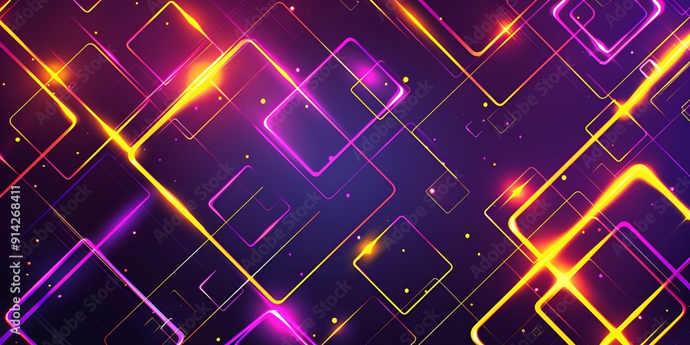 Poster abstract background with lines, squares and,background for presentation.