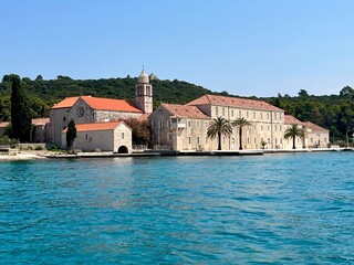 Franciscan Monastery on the island of Badija, Croatia