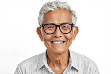Fototapeta premium Portrait of a Smiling Senior Man