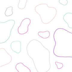 ゆるい抽象的な曲線の背景画像　恋