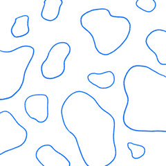 ゆるい抽象的な曲線の背景画像　恋