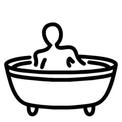 Elegant Bathtub for Relaxation and Luxurious Bathing Experience