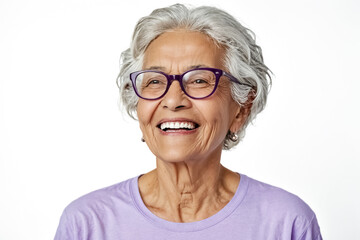 Fototapeta premium Portrait of a Happy Senior Woman