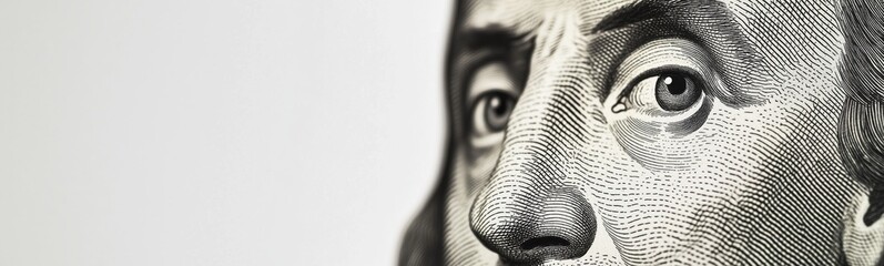 close-up image of dollar
