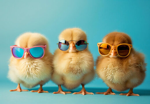 Three Cool Chicks.