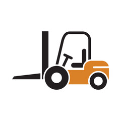 Forklift icon template