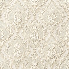 Fototapeta premium Scandinavian living room interior design zoom backgroundDoodle patterned wallpaper graphics