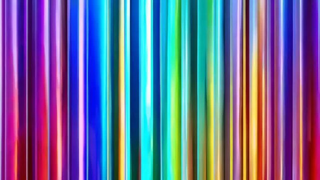 Vertical lines of rainbow colors, abstract background. Vibrant and colorful concept