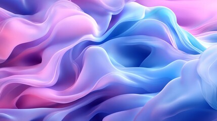 Obraz premium Soft pastel gradient background with smooth color transitions and a minimal design for a modern and elegant look Stock Photo with copy space