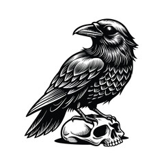 Old engraving style vector illustration