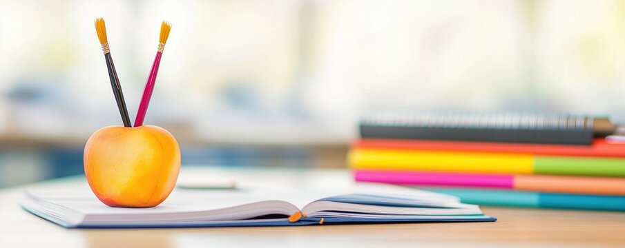 Certification program, instructor guiding, hands-on practice, Watercolor style