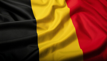 Simple wavy background for the Belgian flag