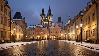 Winter in Historic Streets