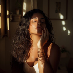 portrait of a attractive woman