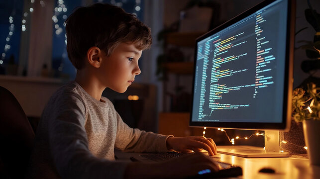 Boy creating a website These tools leverage large language models and machine learning to analyze and suggest code