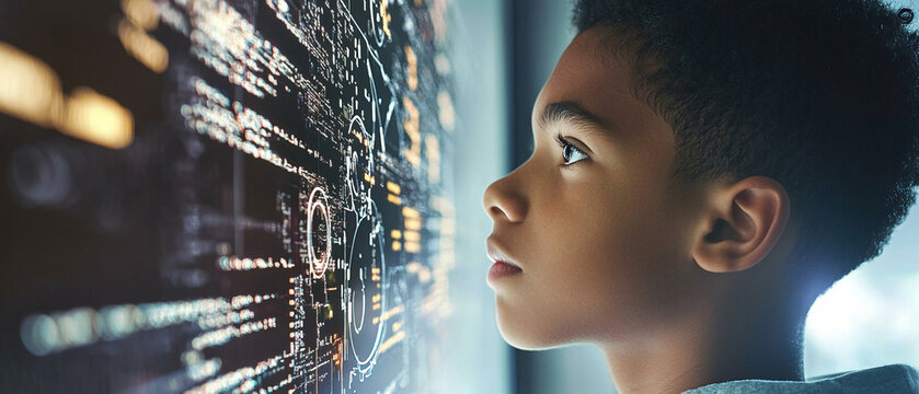 Boy learning Python These tools leverage large language models and machine learning to analyze and suggest code