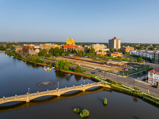 Obraz premium Lake Street development in Asbury Park
