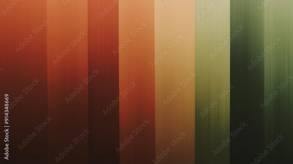 Poster captivating abstract background with warm and cold colors blending in vertical stripes, creating a m