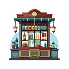 Old engraving style vector illustration