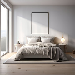 bedroom with bed