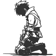 Loyalty Demanded Vintage Illustration Vector