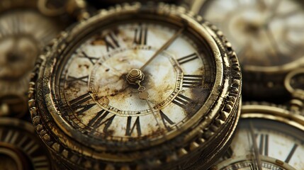 Fototapeta premium Clock wallpaper 