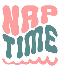 Retro, Pregnency,  Craft Design. T-shirt Design. Illustration