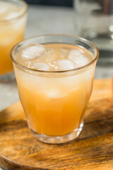 Cold Boozy Polish Szarlotka Apple Cider Cocktail