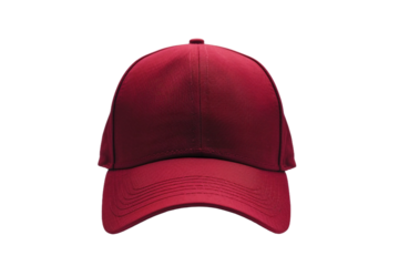 Branded Baseball Cap Isolated on Transparent Background